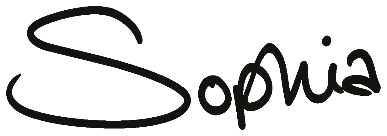 Signed, Sophia